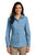 LW100 Port Authority® Ladies Long Sleeve Carefree Poplin Shirt