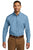 W100-Port Authority® Long Sleeve Carefree Poplin Shirt